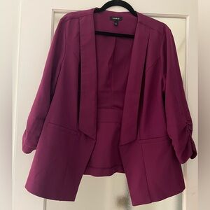 Torrid Women's Rich Purple Suit Jacket